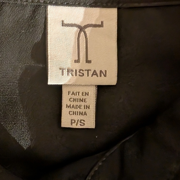 Tristan Elegant Black Shirt Dress - Picture 4 of 6